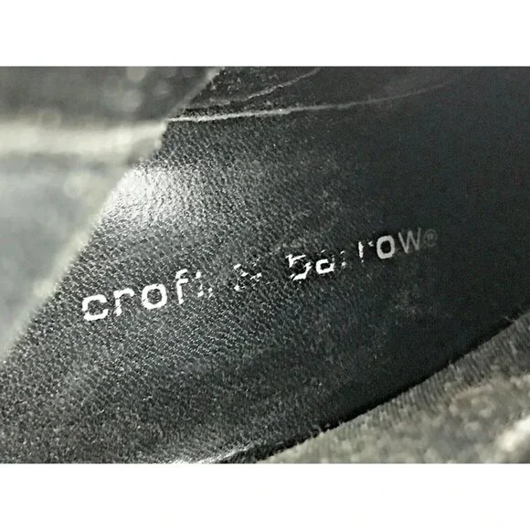 Croft & Barrow Womens Black Side Zipper Block Heel Ankle Bootie Size‎ US 6.5 M - Picture 9 of 9